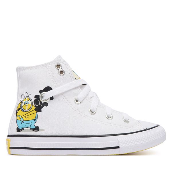 Trampki Converse. Białe trampki i tenisówki chłopięce Converse, bez wzorów, retro, bez zapięcia. Za 265.99 zł.