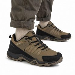 Buty męskie sportowe trekkingowe DK SPIDER SOFTSHELL. Brązowe trekkingi męskie DK, trekkingowe. Za 169.00 zł.