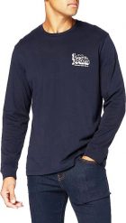 LEE SEASONAL 70S LOGO SW MĘSKA BLUZA LOGO SKY CAPTIAN L80BTJHY 112121306. Bluzy męskie Lee, l, bez wzorów, bez kaptura. Za 149.99 zł.