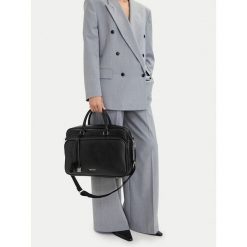Torba na laptopa Nine West. Czarne plecaki damskie Nine West, bez wzorów. Za 299.99 zł.