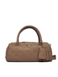 Guess Torebka Cresidia II HWPD98 88080 Beżowy. Brązowe torebki do ręki damskie Guess, z aplikacjami, ze skóry, bez dodatków. Za 679.99 zł.