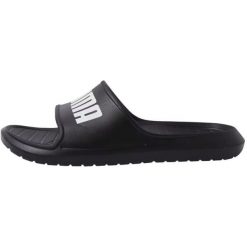 Klapki basenowe dla dorosłych Puma Divecat v2. Czarne skarpety damskie Puma, bez wzorów, z materiału. Za 189.99 zł.