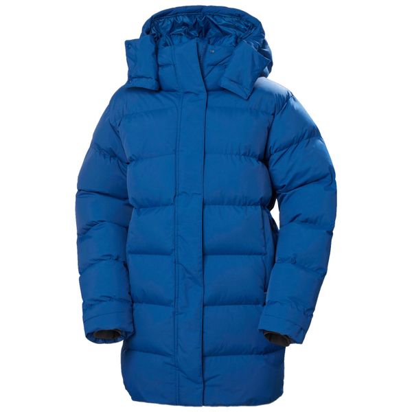 Damska długa kurtka Helly Hansen Aspire. Niebieskie kurtki damskie Helly Hansen, uniwersalny, bez wzorów, z materiału, bez kaptura. Za 1,052.40 zł.