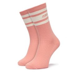 Skarpety długie Guess. Czerwone skarpety damskie Guess, z aplikacjami. Za 69.99 zł.