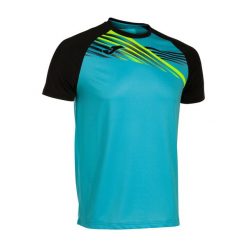 Koszulka do biegania męska Joma Elite X. Czarne koszulki sportowe męskie Joma, m, bez wzorów, bez kołnierzyka, bez ramiączek, do biegania. Za 83.99 zł.