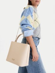 Nine West Torebka CEO-Aera-LDA8888 Écru. Torebki do ręki damskie Nine West, z aplikacjami, z materiału, bez dodatków. Za 199.99 zł.