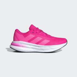 Buty Galaxy 7 Running. Brązowe obuwie sportowe damskie Adidas, bez wzorów, do biegania. Za 239.00 zł.