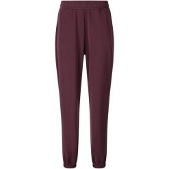 Damskie spodnie dresowe Athlecia Jillnana. Brązowe obuwie sportowe damskie Athlecia, bez wzorów, z dresówki, na fitness i siłownię. Za 285.50 zł.