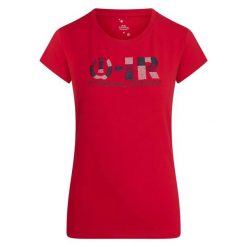 Koszulka damska Imperial Riding Preppy Star. Czerwone t-shirty i topy dla dziewczynek IMPERIAL RIDING, bez wzorów, bez ramiączek. Za 147.50 zł.