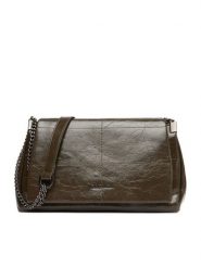 Badura Torebka C-AILA-LDA7951 Khaki. Brązowe torebki do ręki damskie Badura, bez wzorów, z materiału, bez dodatków. Za 229.99 zł.