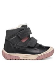 Geox Kozaki B Omar Girl Wpf B462LC 04322 C0005 S Czarny. Czarne buty zimowe dziewczęce Geox, bez wzorów, bez zapięcia. Za 339.99 zł.