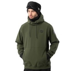 Męska kurtka snowboardowa Sporty zimowe Siroko W1 Kilimanjaro. Zielone kurtki męskie SIROKO, na zimę, l, bez wzorów, z softshellu, sportowe, bez kaptura. Za 844.00 zł.