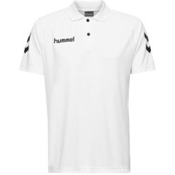 Koszulka polo sportowaHummel CORE FUNCTIONAL POLO. Białe koszulki polo męskie Hummel, m, bez wzorów, z materiału, biznesowe, bez ramiączek. Za 49.99 zł.