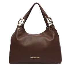 Torebka LOVE MOSCHINO. Brązowe torebki do ręki damskie Love Moschino, bez wzorów, bez dodatków. Za 1,009.00 zł.