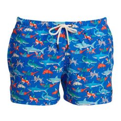Szorty kąpielowe męskie Funky Trunks Shorty Shorts Short. Niebieskie krótkie spodenki sportowe męskie FUNKY TRUNKS, m, bez wzorów, z materiału, do pływania. Za 269.00 zł.