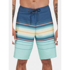 Boardshorty męskie O'Neill Hyperfreak Heat Stripe 21". Niebieskie krótkie spodenki sportowe męskie O'Neill, m, bez wzorów, żeglarskie. Za 299.00 zł.