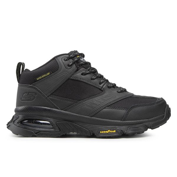 Buty trekkingowe na co dzień męskie SKECHERS SKECH AIR ENVOY skóra. Czarne trekkingi męskie Skechers. Za 340.00 zł.