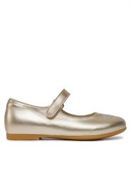 Calvin Klein Jeans Baleriny V1A3-80945-0220514 Złoty. Żółte baleriny dziewczęce Calvin Klein Jeans, bez wzorów, z jeansu, bez zapięcia. Za 299.99 zł.
