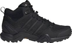 Buty trekkingowe męskie Adidas Terrex Swift R2 Mid GTX czarne r. 42 2/3. Czarne trekkingi męskie Adidas. Za 627.90 zł.