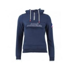 Damska bluza polarowa z kapturem Peak Mountain Aflow. Niebieskie bluzy damskie Peak Mountain, xl, bez wzorów, z polaru, z kapturem. Za 192.00 zł.