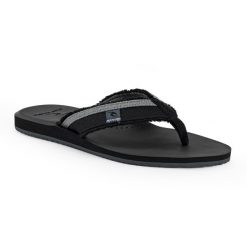 Japonki plażowe męskie Rip Curl Reactor Open Toe 90. Czarne buty sportowe męskie Rip Curl, sportowe. Za 99.99 zł.