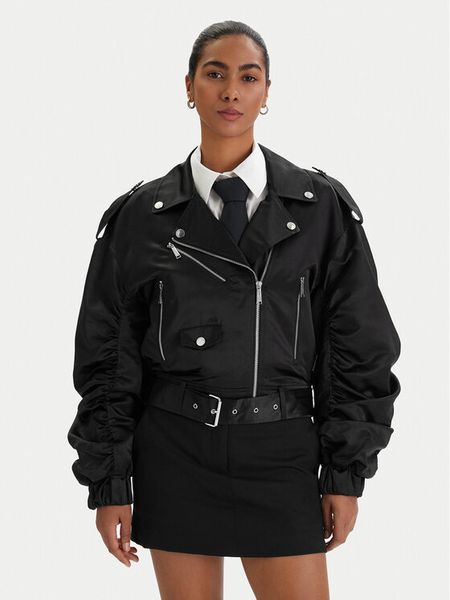 KARL LAGERFELD Kurtka bomber B1W14002 Czarny Relaxed Fit. Czarne kurtki damskie KARL LAGERFELD, bez wzorów, z syntetyku, bez kaptura. Za 1,299.00 zł.
