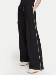 Weekend Max Mara Spodnie dresowe Godezia 2625786021 Czarny Relaxed Fit. Czarne spodnie dresowe damskie Weekend Max Mara, xl, bez wzorów, z bawełny. Za 839.99 zł.
