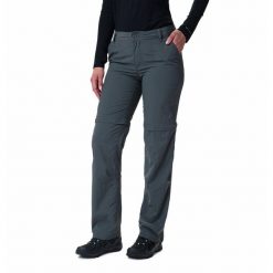 Spodnie trekkingowe damskie Columbia Silver Ridge 2.0 Convertible Pant. Szare spodnie sportowe damskie Columbia, bez wzorów, z nylonu, trekkingowe. Za 194.70 zł.