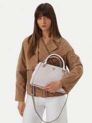 Guess Torebka HWBG96 72070 Kremowy. Białe torebki do ręki damskie Guess, z aplikacjami, ze skóry, bez dodatków. Za 546.99 zł.