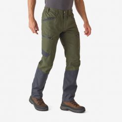 Spodnie Solognac Steppe 540. Brązowe spodnie sportowe męskie SOLOGNAC, xl, bez wzorów, z bawełny, outdoorowe. Za 179.99 zł.