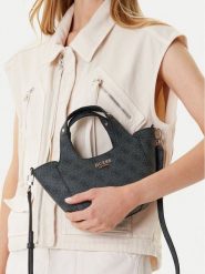 Guess Torebka HWSG73 34750 Szary. Szare torebki do ręki damskie Guess, z aplikacjami, ze skóry, bez dodatków. Za 379.99 zł.