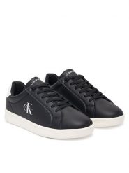 Calvin Klein Sneakersy V3X9-83284-1355X S Czarny. Czarne buty sportowe chłopięce Calvin Klein, bez wzorów, ze skóry, bez zapięcia. Za 379.99 zł.