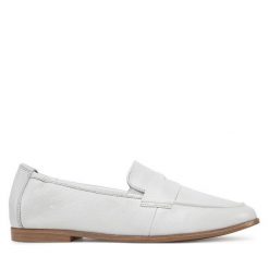 Mokasyny Tamaris. Białe mokasyny damskie Tamaris. Za 229.99 zł.