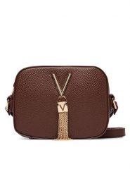 Valentino Torebka Divina VBS1R409G Brązowy. Brązowe torebki do ręki damskie Valentino, bez wzorów, ze skóry, bez dodatków. Za 329.99 zł.