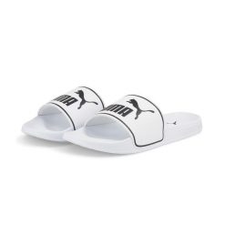 Klapki basenowe dla dorosłych Puma Leadcat 2.0. Białe skarpety damskie Puma, bez wzorów, z materiału. Za 245.00 zł.