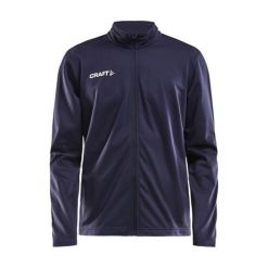 Bluza sportowa męska Craft Squad. Niebieskie bluzy męskie Craft, m, bez wzorów, z materiału, z kapturem, do piłki nożnej. Za 183.00 zł.
