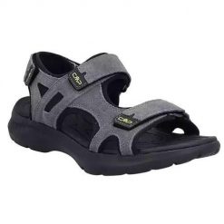 Buty do chodzenia męskie CMP Emby Hiking. Czarne sandały męskie CMP, z materiału, bez zapięcia. Za 344.00 zł.