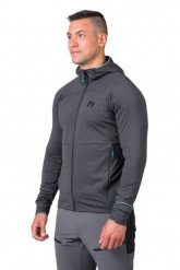 Bluza z kapturem Hannah Ethan Hoody - anthracite mel. Bluzy męskie RAB, m, bez wzorów, z kapturem. Za 283.11 zł.