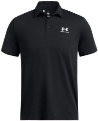 Koszulka męska polo UNDER ARMOUR Icon czarna M. Czarne koszulki polo męskie Under Armour, m, bez wzorów, bez ramiączek. Za 119.90 zł.