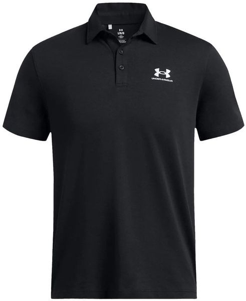 Koszulka męska polo UNDER ARMOUR Icon czarna M. Czarne koszulki polo męskie Under Armour, m, bez wzorów, bez ramiączek. Za 119.90 zł.