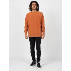 Bluza trekking męska. Brązowe bluzy męskie Champion, m, bez wzorów, z bawełny, bez kaptura. Za 229.00 zł.