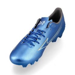 Buty piłkarskie Mizuno Αlpha Select FG. Białe buty sportowe męskie Mizuno, bez zapięcia, do piłki nożnej. Za 289.99 zł.