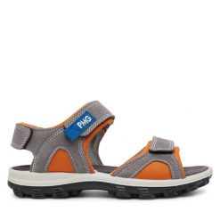 Sandały Primigi. Szare sandały chłopięce Primigi, bez zapięcia. Za 199.99 zł.