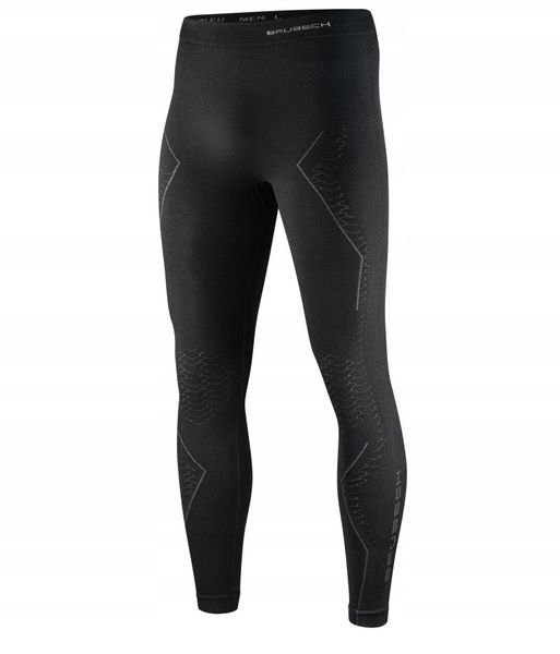 LE1352M Spodnie męskie EXTREME MERINO czarny XL. Czarne spodnie materiałowe męskie Brubeck, m, bez wzorów. Za 322.14 zł.