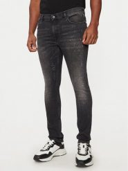 KARL LAGERFELD Jeansy 265801 544832 Czarny Slim Fit. Czarne jeansy męskie KARL LAGERFELD. Za 589.99 zł.
