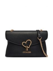 LOVE MOSCHINO Torebka JC4138PP1OLQ0000 Czarny. Czarne torebki do ręki damskie Love Moschino, bez wzorów, ze skóry, bez dodatków. Za 939.99 zł.