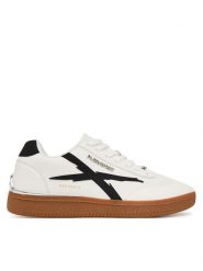 Plein Sport Sneakersy Raptor-X SAFS USC0936 SLE004N Biały. Białe buty sportowe męskie Plein Sport, ze skóry, bez zapięcia. Za 659.99 zł.