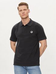 Save The Duck Polo Ovidio DR1213M-BATE18 Czarny Regular Fit. Czarne koszulki polo męskie SAVE THE DUCK, m, bez wzorów, z bawełny, bez ramiączek. Za 219.99 zł.