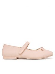 Mayoral Półbuty 45727.17 Różowy. Czerwone półbuty dziewczęce Mayoral, bez wzorów, ze skóry, bez zapięcia. Za 219.99 zł.