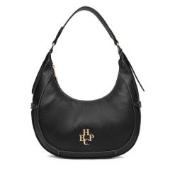 Torebka Beverly Hills Polo Club. Czarne torebki do ręki damskie Beverly Hills Polo Club, bez wzorów, klasyczne, bez dodatków. Za 219.99 zł.